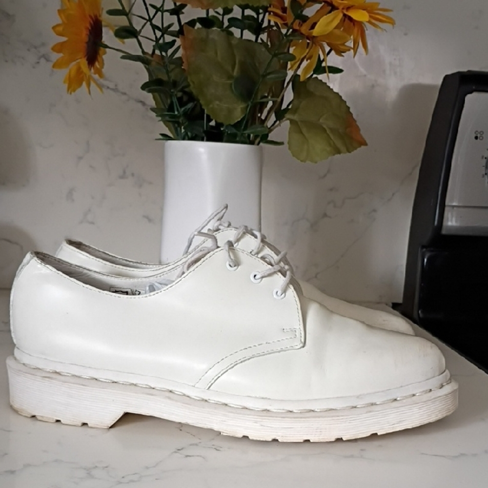 Dr. Martens White Women's Loafer